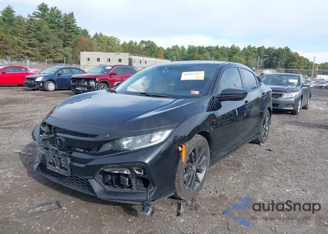 2020 Honda Civic Ex z USA, uszkodzony, nr VIN SHHFK7H60LU401879